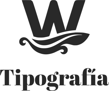 Tipografía logo design