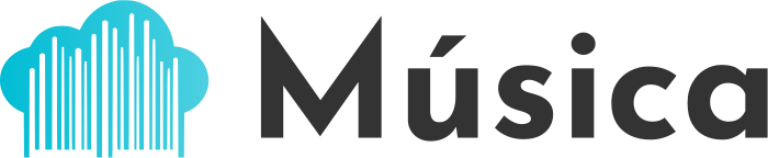 Música logo design