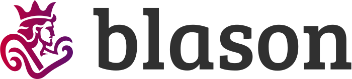 création de logo blason