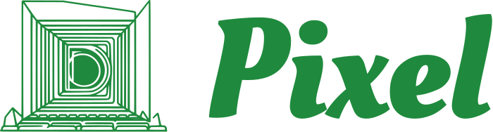 Pixel logo design
