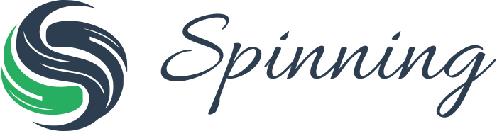 Spinning logo design