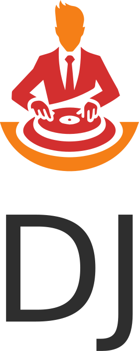 design de logotipo DJ