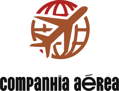 design de logotipo Companhia aérea