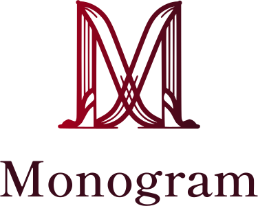 desain logo Monogram