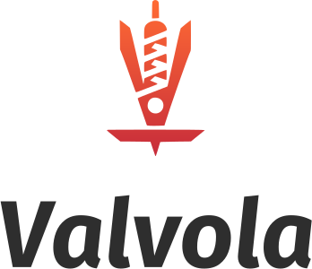 design del logo Valvola