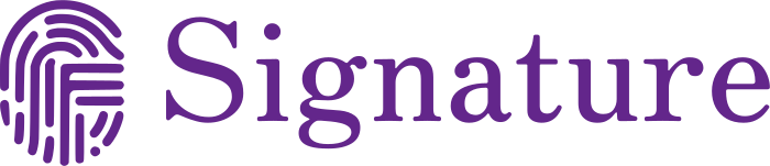 création de logo Signature