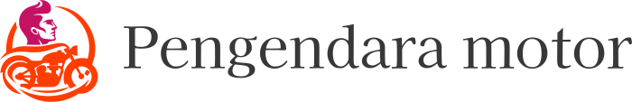 desain logo Pengendara motor