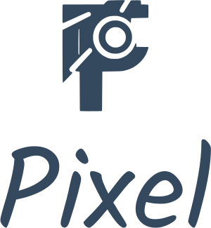 design del logo Pixel