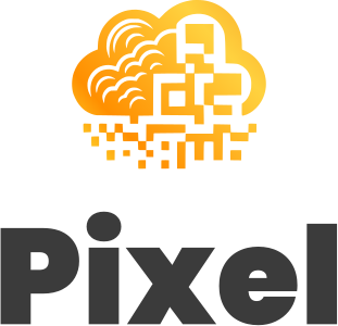 Pixel logo design