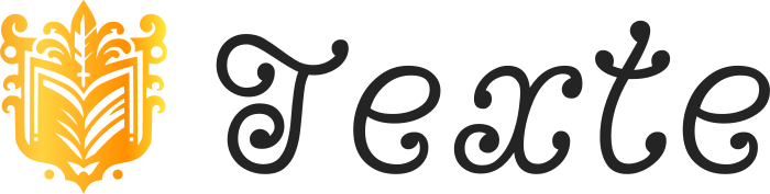 Texte logo design