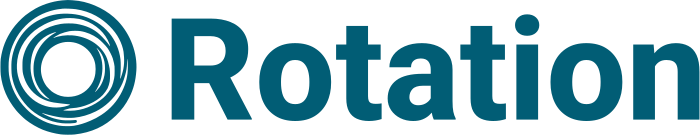 Rotation logo design