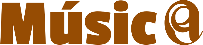 Música logo design
