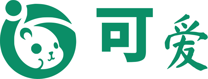 可爱 logo design