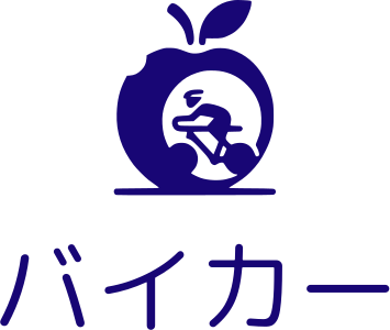 バイカー logo design