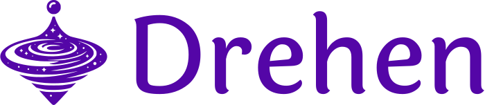 Drehen logo design