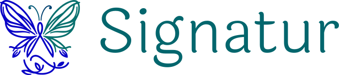 Signatur logo design