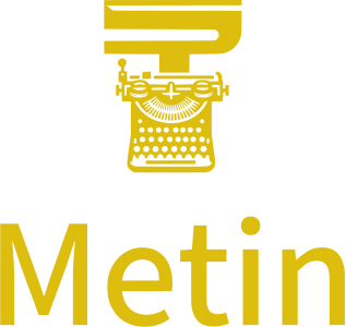 Metin logo design