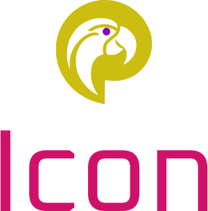 Icon logo design