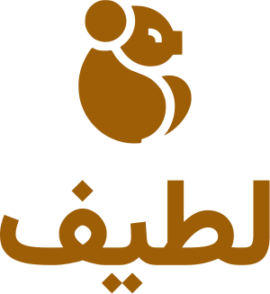 لطيف logo design