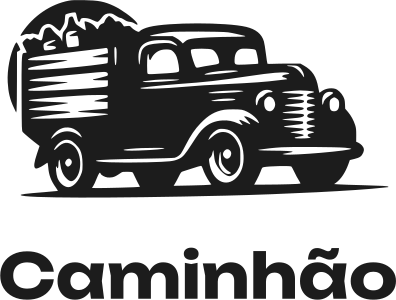 Caminhão logo design