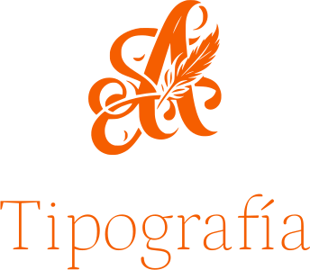 Tipografía logo design