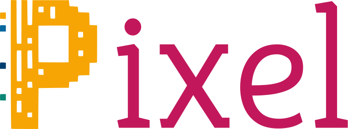 Pixel logo design