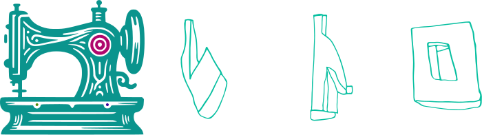 レトロ logo design