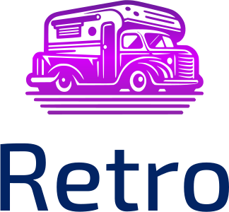 Retro logo design