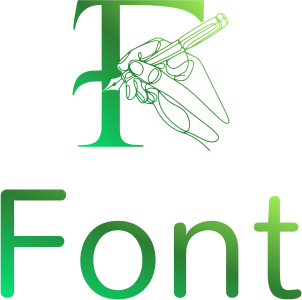 Font logo design