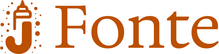 Fonte logo design
