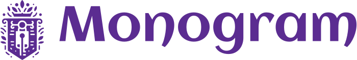 Monogram logo design