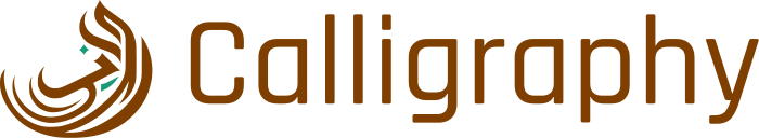 Calligraphy logo design