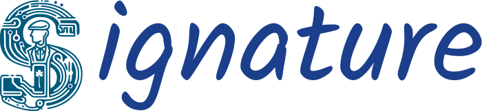 Signature logo design