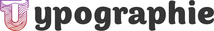 création de logo Typographie