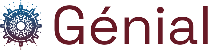création de logo Génial