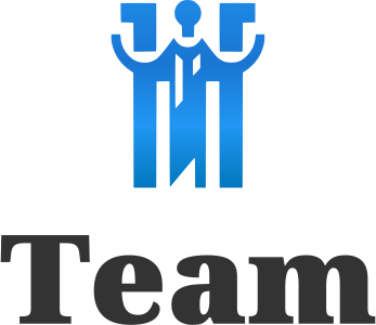 design del logo Team
