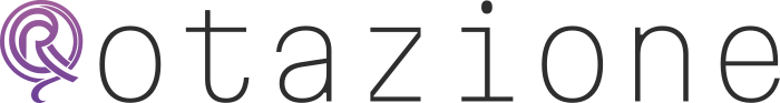 design del logo Rotazione