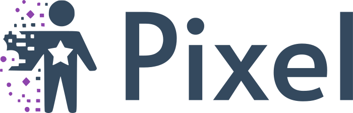 design de logotipo Pixel