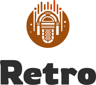 diseño de logotipo Retro