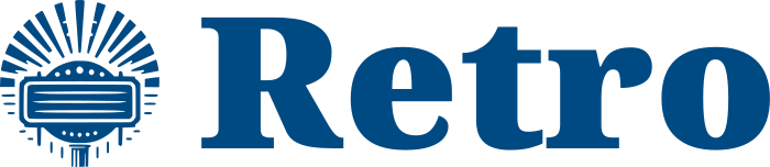 diseño de logotipo Retro