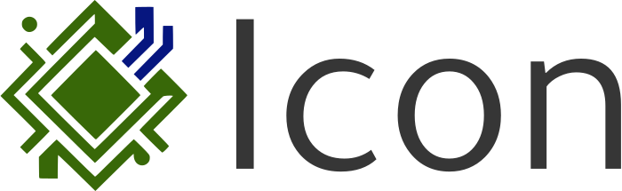 Icon logo design