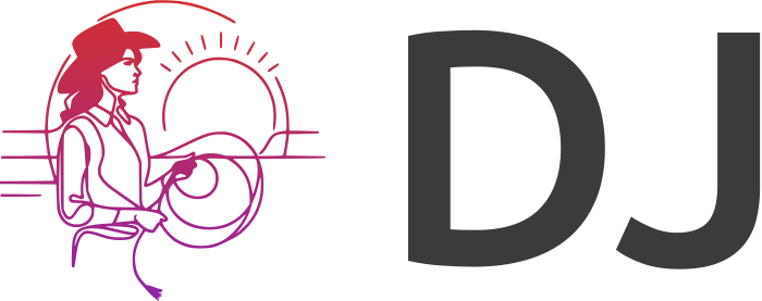 design del logo DJ