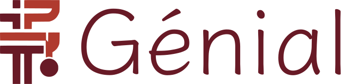 création de logo Génial