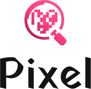 design del logo Pixel