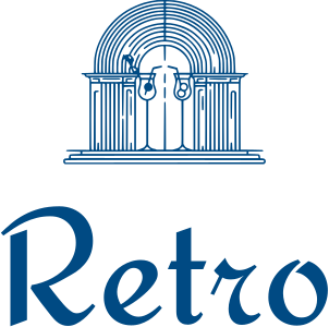 desain logo Retro