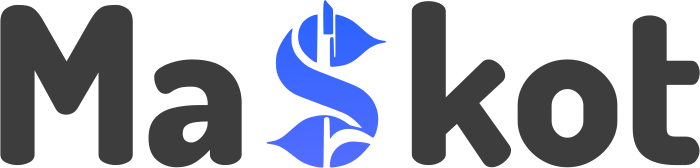 Maskot logo design