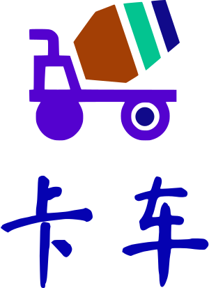 卡车 logo design