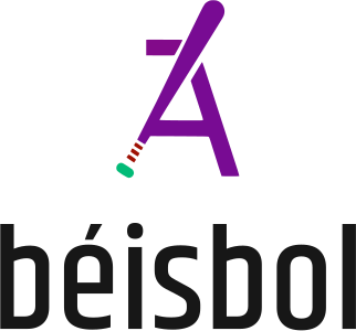 béisbol logo design