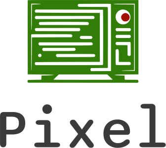 Pixel logo design