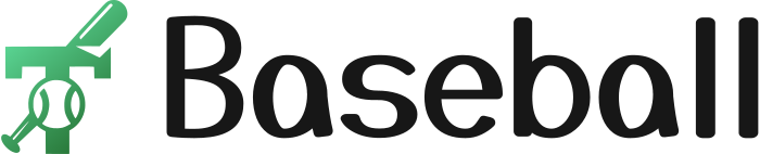 Baseball logo design